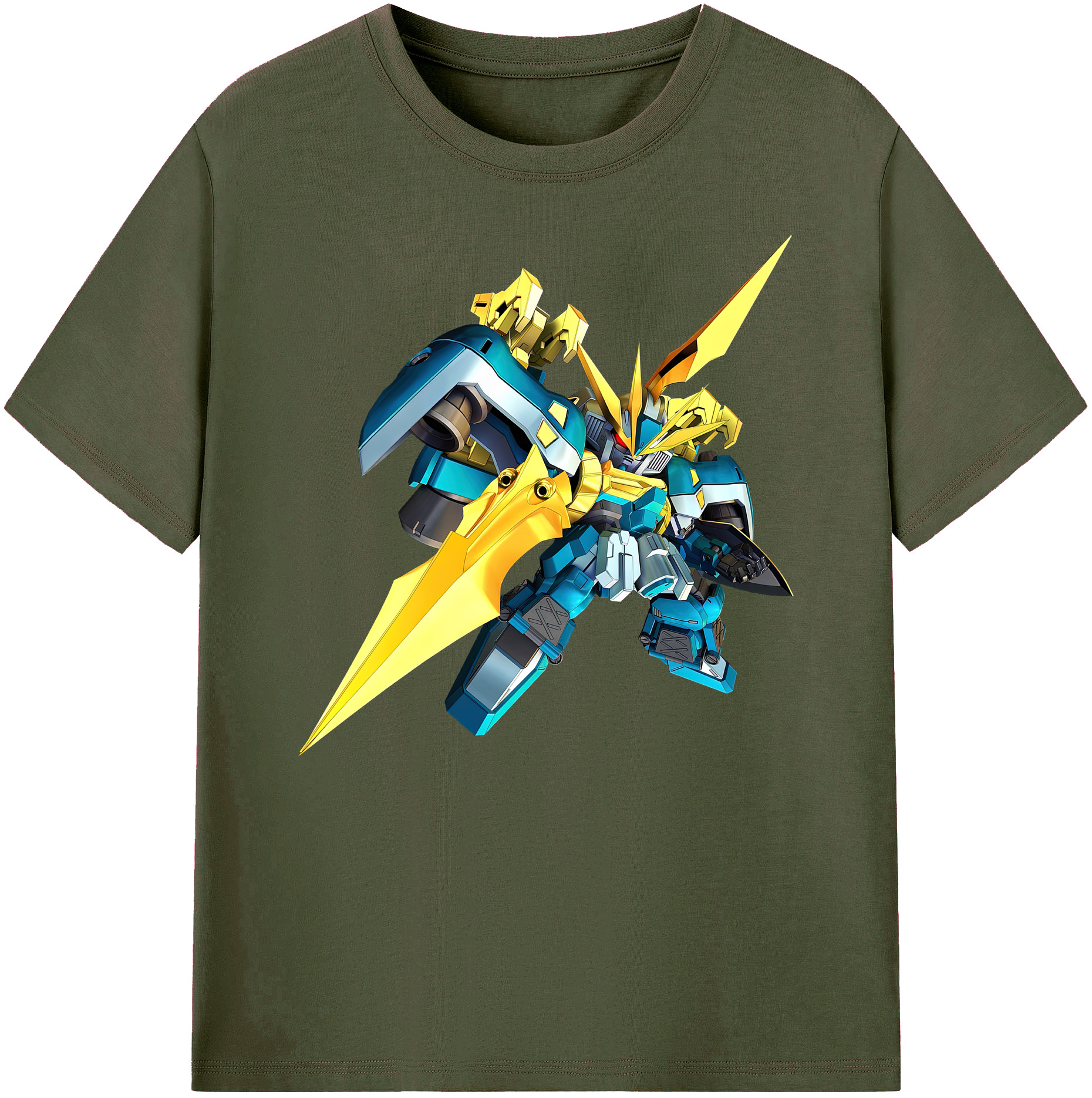 （画像用） 機動戦士ガンダム Mobile Suit Gundam 綿100％ メンズ半袖Tシャツ｜肌触りやわらか＆通気性